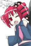  cum cum_in_hair cum_on_hair hairjob kasane_teto open_mouth pink_hair red_hair utau yukkuri_shiteitte_ne 