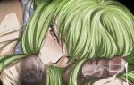 artist_request c.c. cc censored code_geass cum cumdrip decensor_request fellatio female green_hair hairjob long_hair oral penis photoshop sucking_testicles sweat yellow_eyes