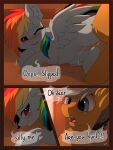 comic friendship_is_magic hasbro hioshiru my_little_pony quibble_pants_(mlp) rainbow_dash tale_road