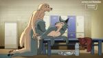 2boys anal anal_penetration anal_sex anthro ass beastars bikomation dog furry jack_(beastars) legoshi_(beastars) male male/male nude open_mouth penis sex tongue wolf yaoi