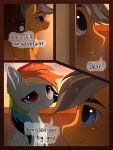 comic friendship_is_magic hasbro hioshiru my_little_pony quibble_pants_(mlp) rainbow_dash tale_road