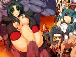  all_the_way_through artist_request bad_end beastiality black_hair blonde_hair blue_eyes breasts censored cum green_eyes habit held_up huge_penis kyoko large_penetration leg_grab long_tongue monster nipples penis pig pink_hair sex stomach_bulge tamiya_akito tears tentacle thighhighs tongue torn_clothes zanjibaru 