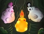  flame_princess inflation marceline princess_bubblegum ready_to_pop walkingslime 