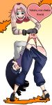 bear_print gif hinata_hyuuga naruto sakura_haruno tagme wedgie wedgiegurlz_(artist)