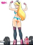  alice_(disney) alice_in_wonderland ass barbell tekuho_(artist) 