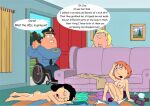 bonnie_swanson chris_griffin family_guy joe_swanson lois_griffin