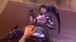  1080p 3d animated download loop overwatch overwatch_2 sound spanking webm widowmaker widowmaker_(overwatch) 