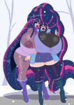 annon bimbo bimbofication gigantic_ass gigantic_breasts hourglass_figure humanized my_little_pony twilight_sparkle winter winter_clothes