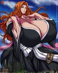 bleach giantess gigantic_ass gigantic_breasts hourglass_figure osmar-shotgun rangiku_matsumoto