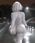  1girl 3d ass big_ass dat_ass female_only gif huge_ass loop muscular_female night nude rear_view rivaliant silk_(rivaliant) thicc thick_ass thick_thighs walk_cycle walking white_hair white_silk_(rivaliant) white_skin 