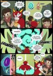  1boy 1girl brown_eyes brown_hair comic couple disney_channel disney_xd hekapoo marco_diaz marco_vs_the_forces_of_time orange_eyes page_2 red_hair star_vs_the_forces_of_evil vercomicsporno 