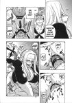  acid_head anal big_breasts censor_bar cock_ring doujin-moe.us doujinshi english_text fellatio group_sex hina_(one_piece) horns huge_breasts leather monochrome murata one_piece penis sadi-chan short_piece_(one_piece) spitroast translated underboob vaginal veiny_penis 