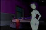 edit no_sex nude_female raven_(dc) scarytunnel starfire teen_titans yuri