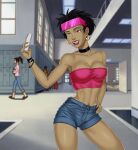 1girl big_breasts breasts comic_book_character female_focus high_res jubilation_lee jubilee marvel marvel_animated_universe mutant_(marvel) patreon patreon_paid patreon_reward short_hair superheroine tagme teen x-men x-men_evolution