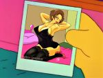 arms_behind_head big_breasts edna_krabappel high_heels negligee stockings the_simpsons thighs turbomilf