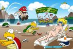  beach greenpeace mario nude nude peach princess super 