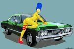 chevrolet marge_simpson tagme the_simpsons yellow_skin