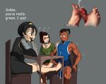 avatar:_the_last_airbender cheating footjob sokka stealth_sex suki themesseth toph_bei_fong