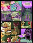 apple_bloom applejack comic cutie_mark dragon_you_over friendship_is_magic fur furry kitsune_youkai kitsuneyoukai my_little_pony pinkie_pie speech_bubble spike_(mlp) text twilightstormshi