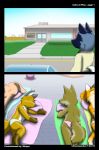 comic cubs_at_play furry kitsuneyoukai twilightstormshi