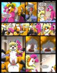 comic furry kitsuneyoukai original_character the_babysitter twilightstormshi yoshi