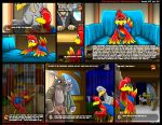  banjo-kazooie comic furry kazooie twilightstormshi 