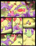  apple_bloom_(mlp) comic dragon_you_over fellatio friendship_is_magic kitsuneyoukai my_little_pony spike_(mlp) twilightstormshi vaginal 