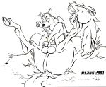  balto canine crossover disney equine fellatio horse interspecies klaus_doberman oral spirit:_stallion_of_the_cimarron spirit_(cimarron) yaoi 