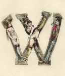  18th_century_erotic_alphabet alphabet inanimate joseph_apoux letter w_(letter) 