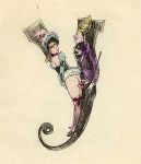  18th_century_erotic_alphabet alphabet human inanimate joseph_apoux letter y_(letter) 