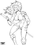 cheetara karmagik monochrome tagme thundercats