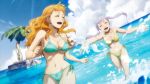 2_girls bikini black_clover mimosa_vermillion noelle_silva swimsuit