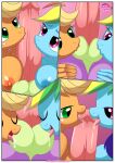  applejack applejack_(mlp) bbmbbf blonde blonde_hair comic equestria_untamed friendship_is_magic furry hasbro my_little_pony palcomix rainbow_dash rainbow_dash_(mlp) rainbow_hair spike spike&#039;s_ultimate_fantasies_or_the_dragon_king&#039;s_harem spike_(mlp) 