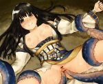 1girl bad_id beastiality black_hair breasts brown_eyes censored clitoris female gensou_suikoden gensou_suikoden_ii long_hair matsutarou nipples octopus pussy rape sex spread_pussy suikoden suikoden_ii tears tentacle tentacles torn_clothes vaginal viki_(suikoden) wet