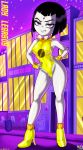 big_breasts black_hair breasts dc hair lady_legasus purple_eyes pussy_juice raven_(dc) shadman solo teen_titans teen_titans_go