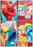 applejack applejack_(mlp) bbmbbf behind_closed_barn_doors_(comic) big_macintosh big_macintosh_(mlp) comic equestria_untamed friendship_is_magic furry hasbro my_little_pony palcomix rainbow_dash rainbow_dash_(mlp)