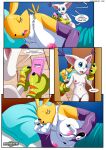 bbmbbf comic digihentai digimon dirty_gamers furry gatomon palcomix renamon