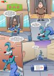  animaniacs bbmbbf comic fur34* furry palcomix wilford&#039;s_revenge_(comic) wilford_wolf 