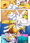 bbmbbf comic digihentai digimon dirty_gamers furry gatomon palcomix renamon