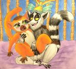  all_hail_king_julien dreamworks furry interspecies king_julien madagascar queen_clover_(all_hail_king_julien) 