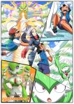  a_lover_from_the_future_(comic) akari_(pokemon) ash_ketchum bbmbbf gardevoir nintendo palcomix pokemon pokepornlive satoshi satoshi_(pokemon) 