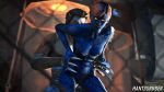 claws gif hantzgruber mystique source_filmmaker vaginal wolverine_(x-men) x-men