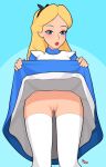 alice_(disney) alice_in_wonderland dress spicy_(artist) spicy_nsfw vulva