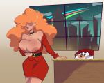  breasts gewd-boi powerpuff_girls sara_bellum telephone 