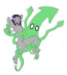 beast_boy dc laughing pussy raven_(dc) small_breasts teen_titans tickling