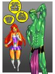 beast_boy bimbo croquant dc_comics huge_ass hyper_penis penis_awe starfire tagme teen_titans