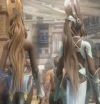 2girls ass bunnygirl dark_skin final_fantasy final_fantasy_xii multiple_girls viera