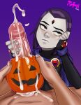 cum dc_comics dcau halloween lilandy raven_(dc) tagme teen_titans