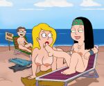 american_dad big_breasts brother_and_sister funny gif guido_l jerking_off mother_&_daughter mother_&_son nude_beach nude_female swinging_breasts toe_sucking water