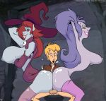  arthur_pendragon buttjob disney king_arthur long_hair madam_mim purple_hair slb stockings the_sword_in_the_stone whore witch 